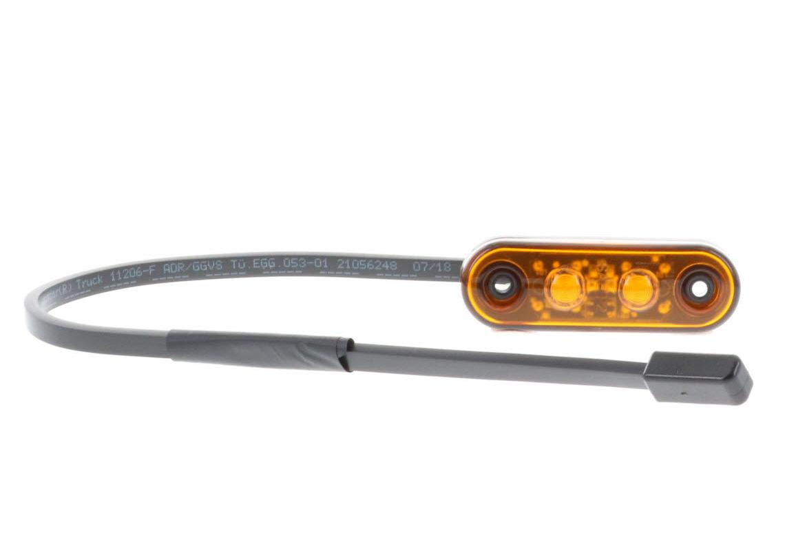 Front position lamp LED 24V amber 